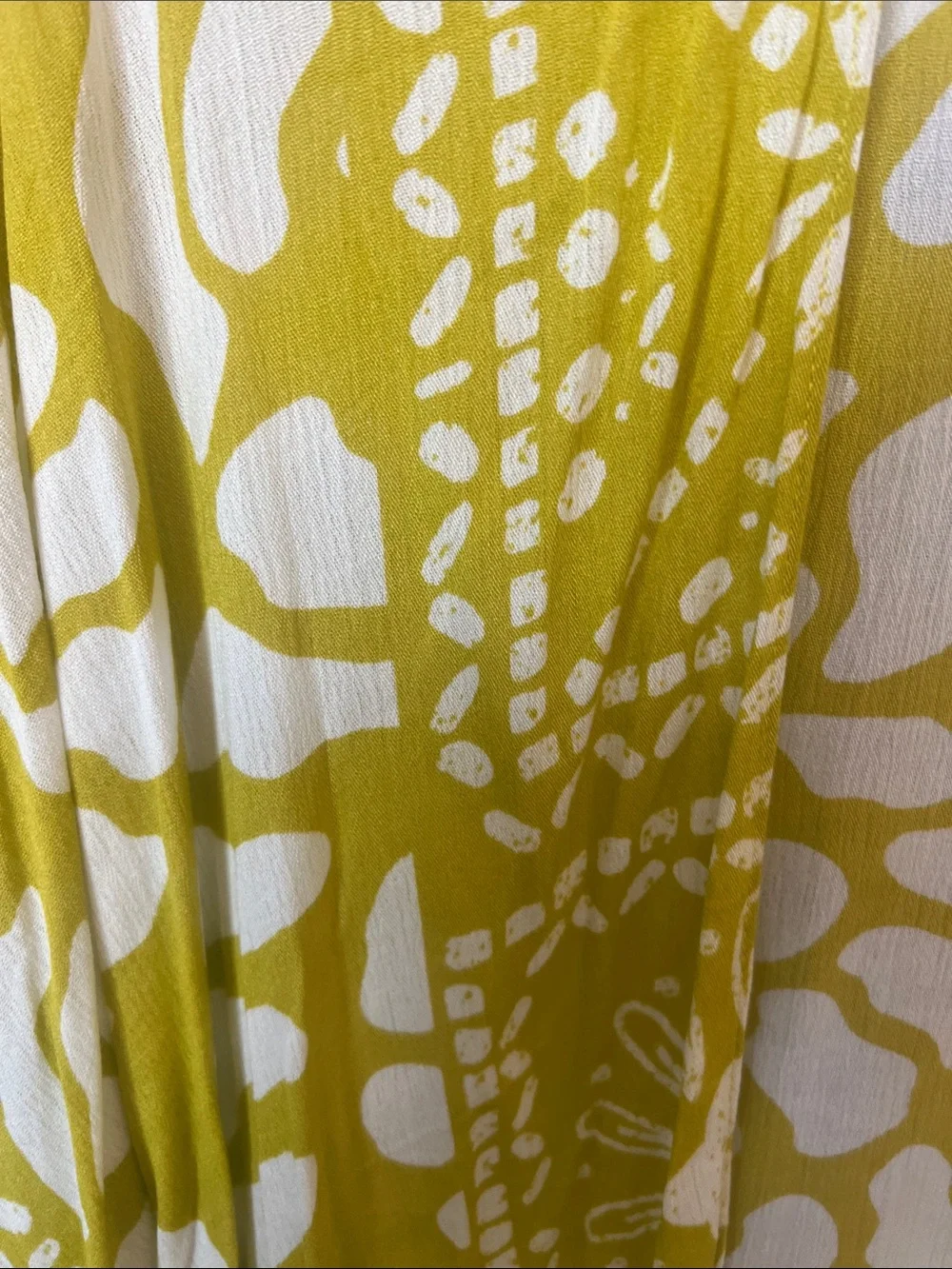 New Vince Camuto Citron Patterned Kimono one size